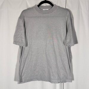 Maus & Hoffman Gray Cotton Crewneck Tee